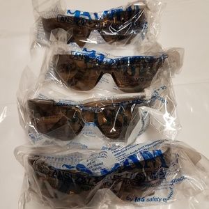 4 Pack! BRAND NEW BROWN tint glasses